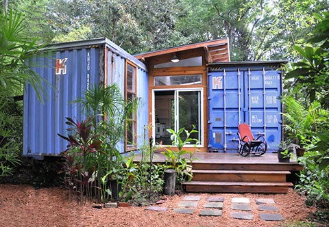 shipping container house